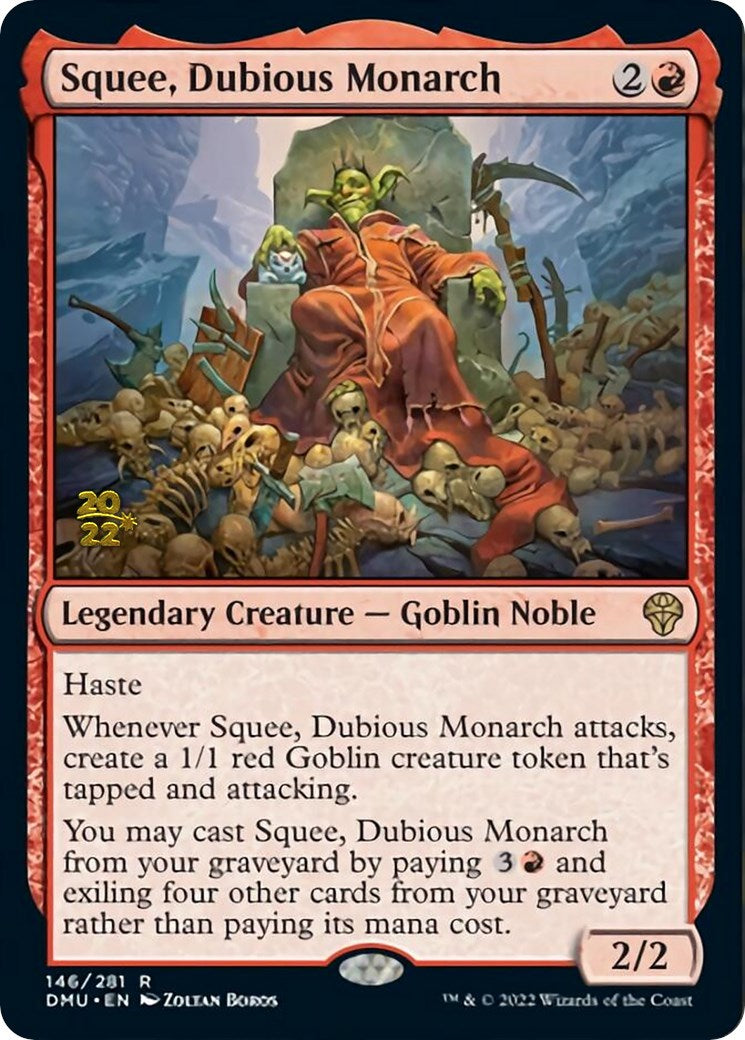 Squee, Dubious Monarch [Dominaria United Prerelease Promos] | Pegasus Games WI