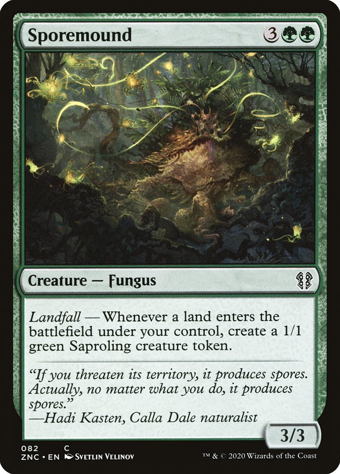 Sporemound [Zendikar Rising Commander] | Pegasus Games WI