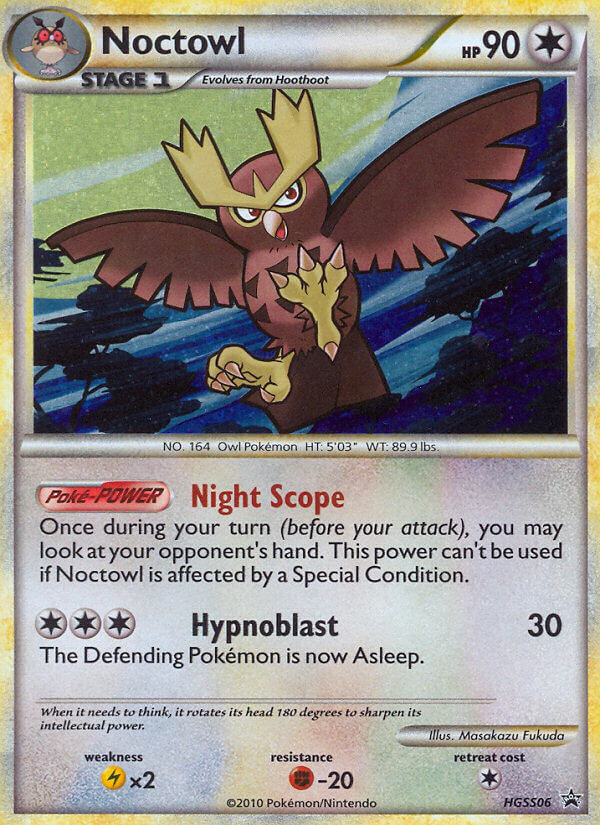 Noctowl (HGSS06) [HeartGold & SoulSilver: Black Star Promos] | Pegasus Games WI