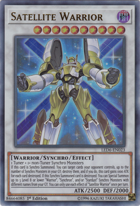 Satellite Warrior [LED6-EN023] Ultra Rare | Pegasus Games WI