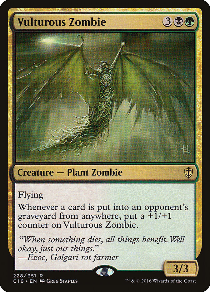 Vulturous Zombie [Commander 2016] | Pegasus Games WI