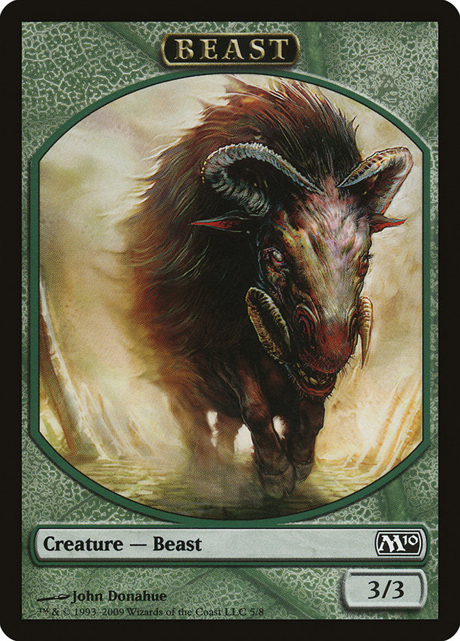 Beast Token [Magic 2010 Tokens] | Pegasus Games WI