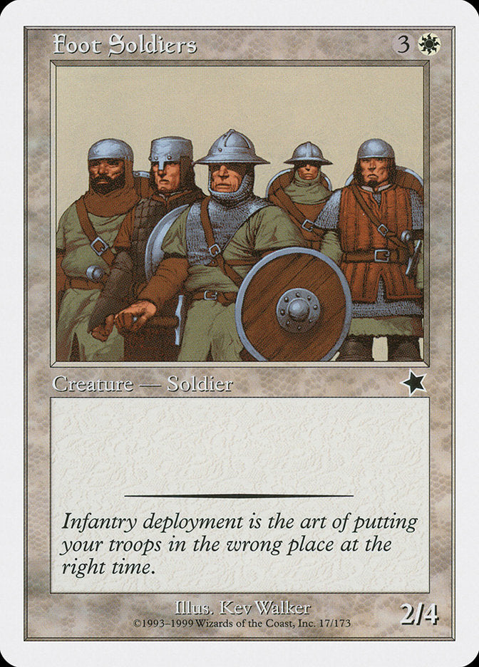 Foot Soldiers [Starter 1999] | Pegasus Games WI
