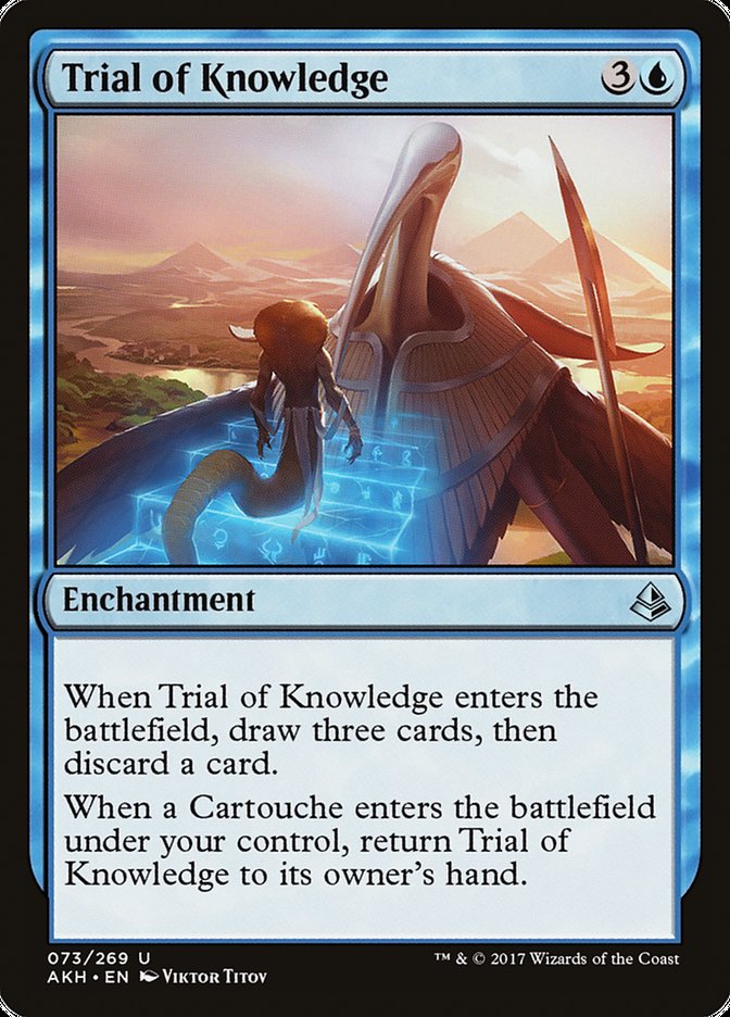 Trial of Knowledge [Amonkhet] | Pegasus Games WI