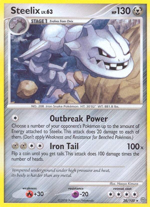 Steelix (28/100) [Diamond & Pearl: Stormfront] | Pegasus Games WI