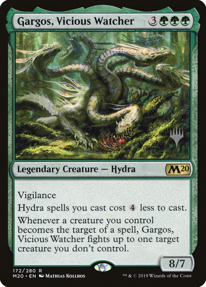Gargos, Vicious Watcher (Promo Pack) [Core Set 2020 Promos] | Pegasus Games WI