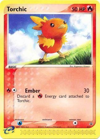 Torchic (017) (Non-Holo) [Nintendo: Black Star Promos] | Pegasus Games WI