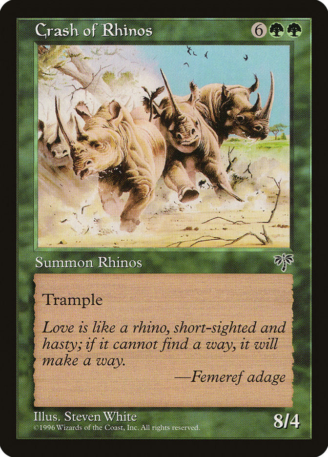 Crash of Rhinos [Mirage] | Pegasus Games WI