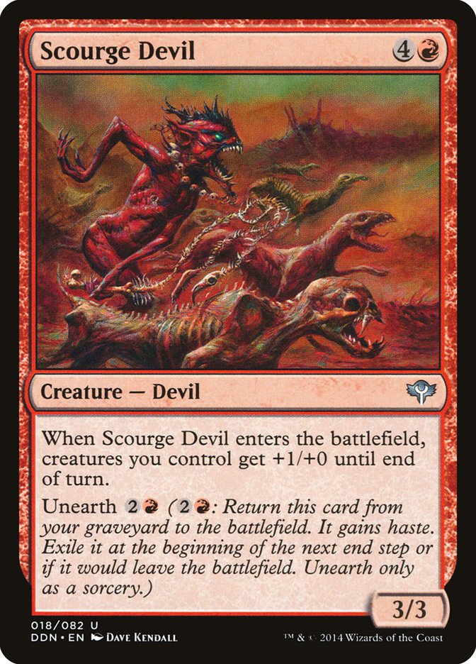 Scourge Devil [Duel Decks: Speed vs. Cunning] | Pegasus Games WI