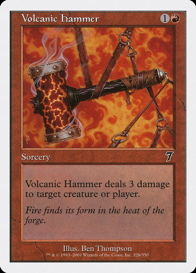 Volcanic Hammer [Seventh Edition] | Pegasus Games WI