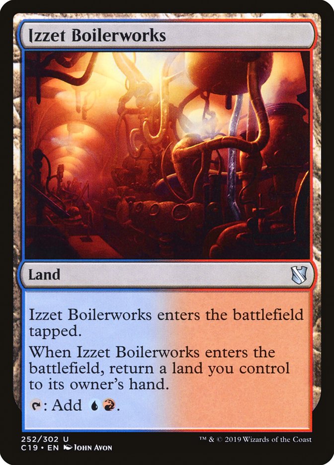 Izzet Boilerworks [Commander 2019] | Pegasus Games WI