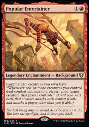 Popular Entertainer [Commander Legends: Battle for Baldur's Gate] | Pegasus Games WI