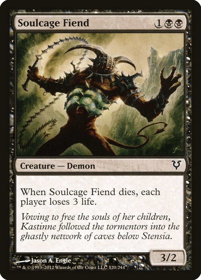 Soulcage Fiend [Avacyn Restored] | Pegasus Games WI
