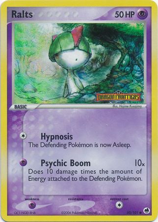 Ralts (60/101) (Stamped) [EX: Dragon Frontiers] | Pegasus Games WI