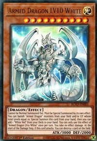 Armed Dragon LV10 White [BLVO-EN005] Ultra Rare | Pegasus Games WI