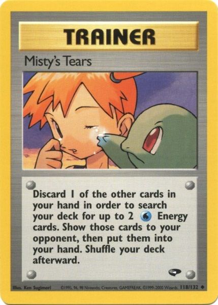 Misty's Tears (118/132) [Gym Challenge Unlimited] | Pegasus Games WI