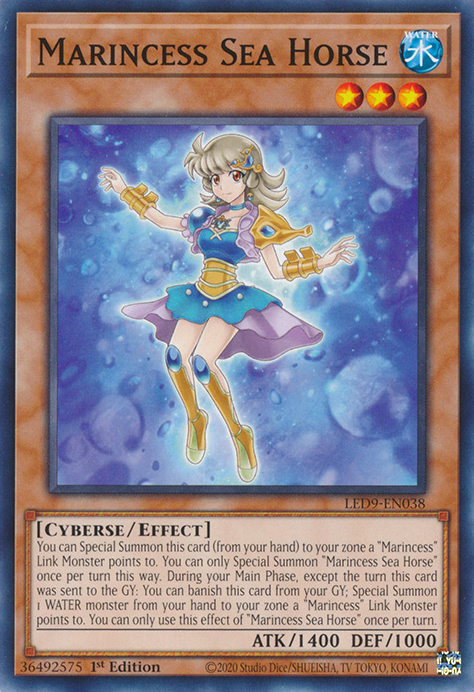 Marincess Sea Horse [LED9-EN038] Common | Pegasus Games WI