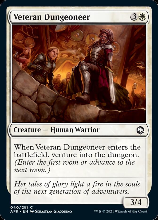 Veteran Dungeoneer [Dungeons & Dragons: Adventures in the Forgotten Realms] | Pegasus Games WI