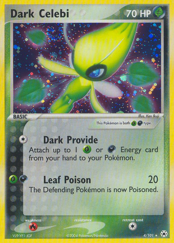 Dark Celebi (4/101) [EX: Hidden Legends] | Pegasus Games WI