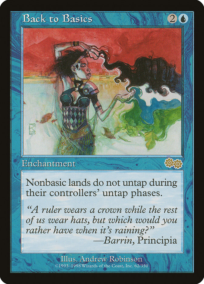 Back to Basics [Urza's Saga] | Pegasus Games WI