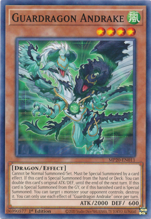 Guardragon Andrake [MP20-EN011] Common | Pegasus Games WI