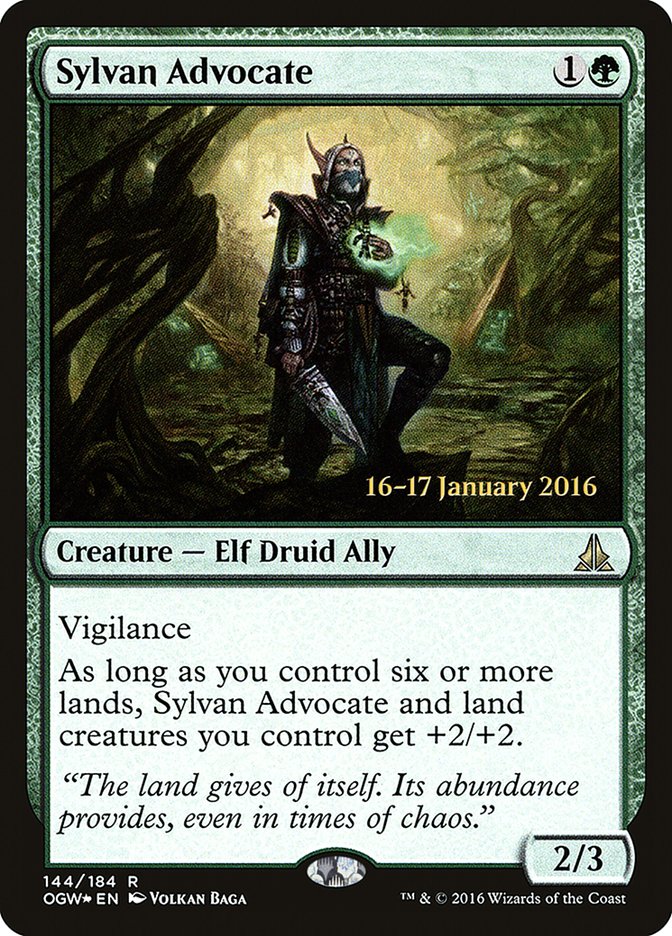 Sylvan Advocate [Oath of the Gatewatch Prerelease Promos] | Pegasus Games WI
