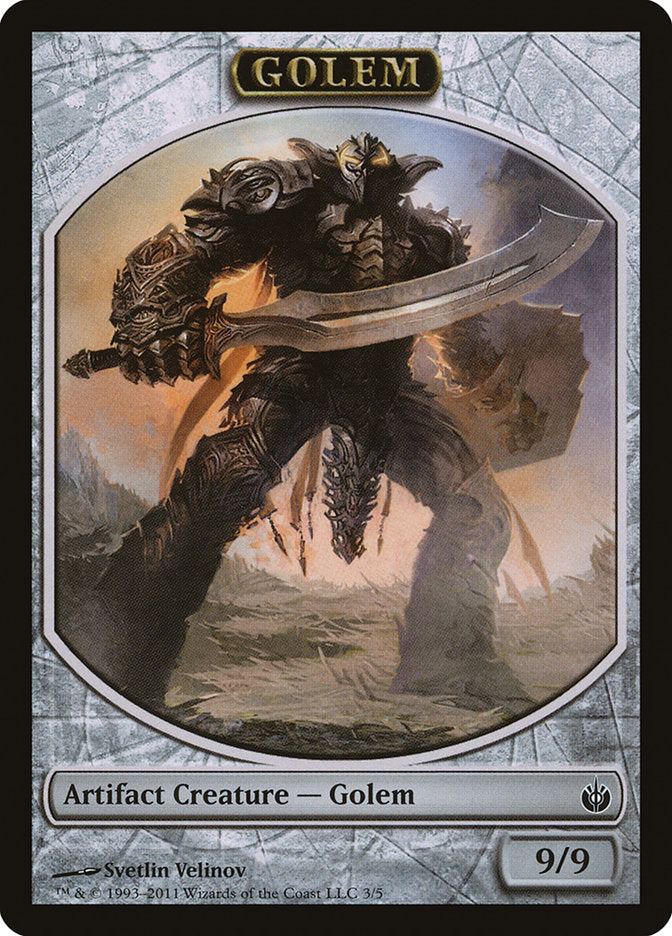 Golem Token [Mirrodin Besieged Tokens] | Pegasus Games WI