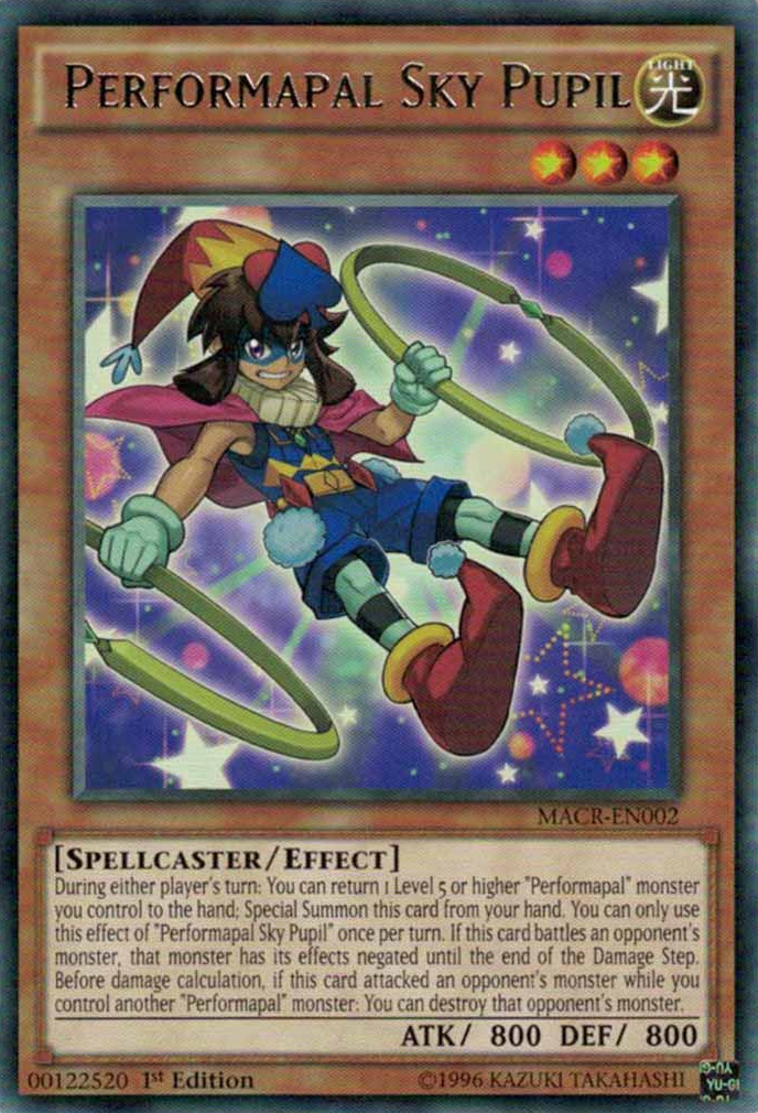 Performapal Sky Pupil [MACR-EN002] Rare | Pegasus Games WI