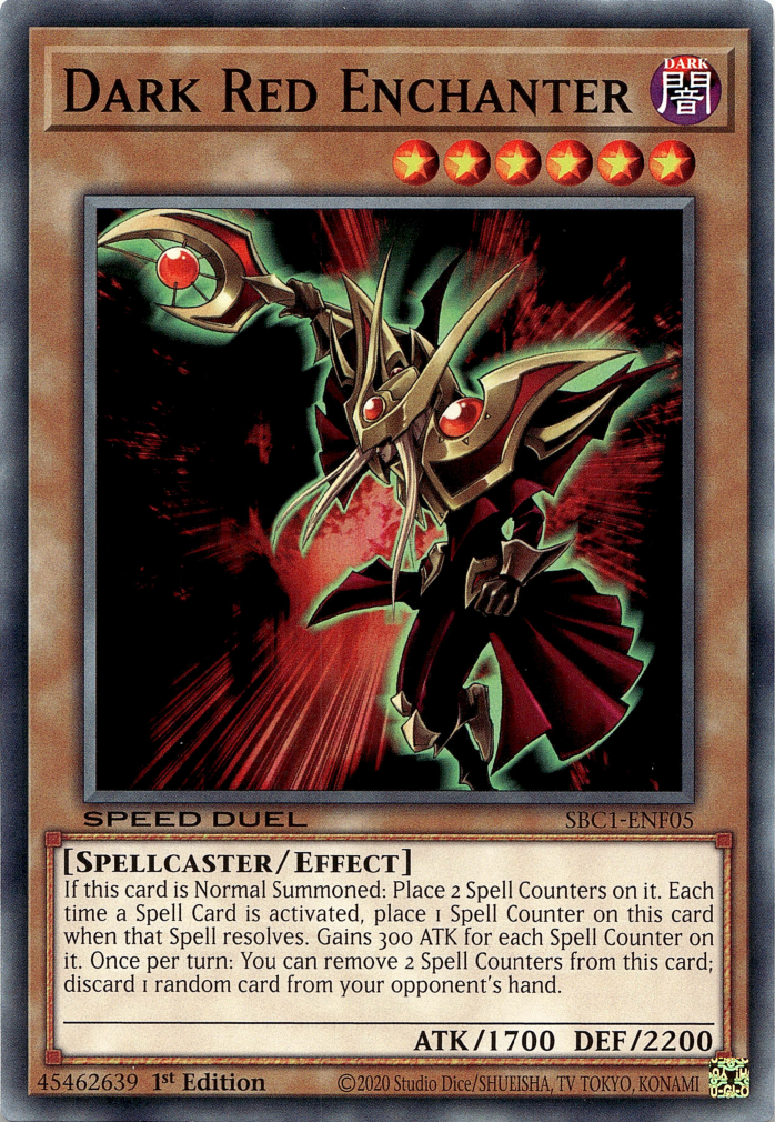 Dark Red Enchanter [SBC1-ENF05] Common | Pegasus Games WI