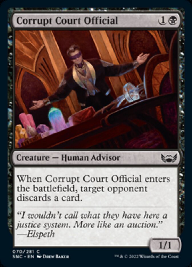 Corrupt Court Official [Streets of New Capenna] | Pegasus Games WI