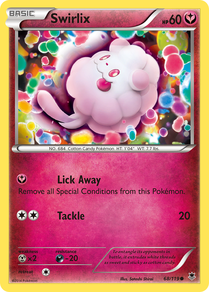 Swirlix (68/119) [XY: Phantom Forces] | Pegasus Games WI