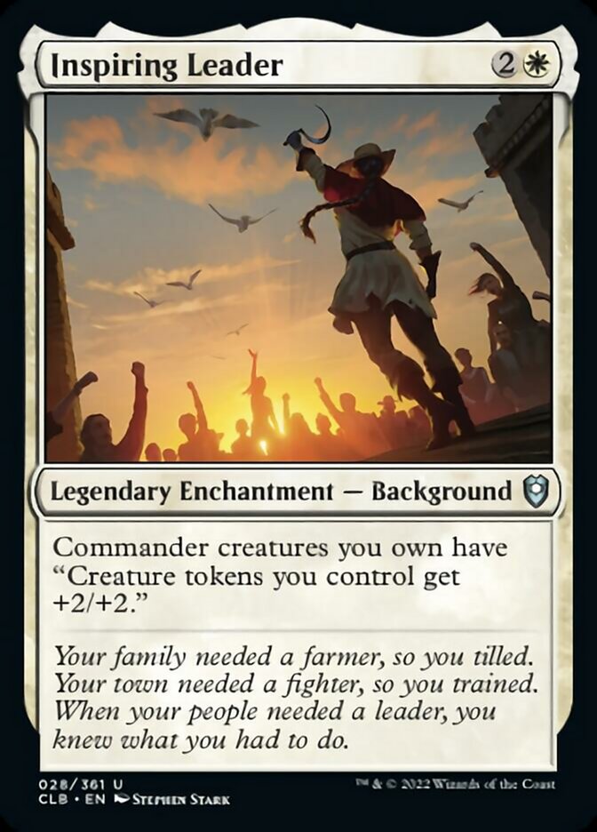 Inspiring Leader [Commander Legends: Battle for Baldur's Gate] | Pegasus Games WI