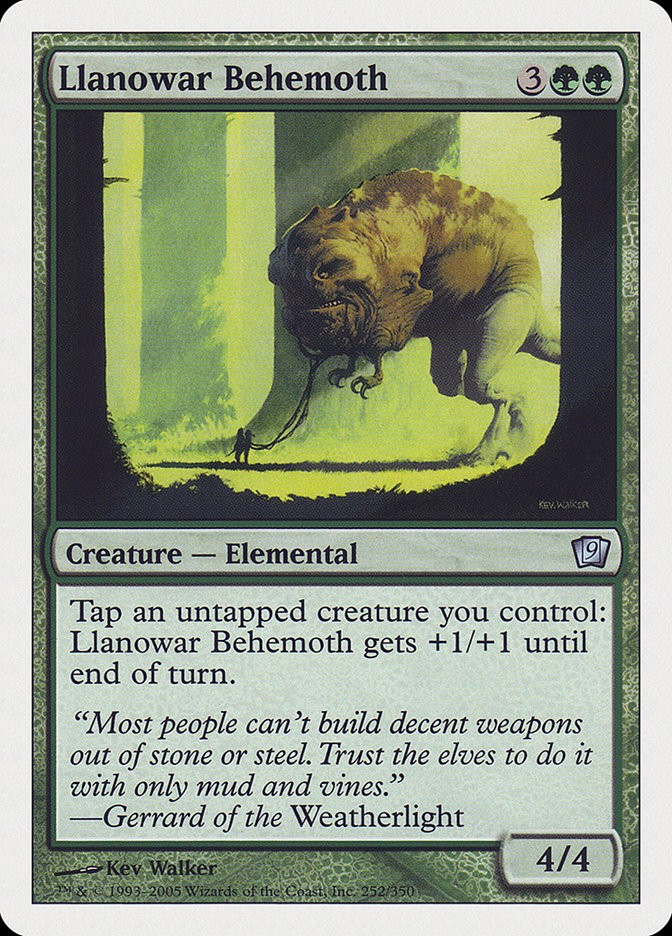 Llanowar Behemoth [Ninth Edition] | Pegasus Games WI