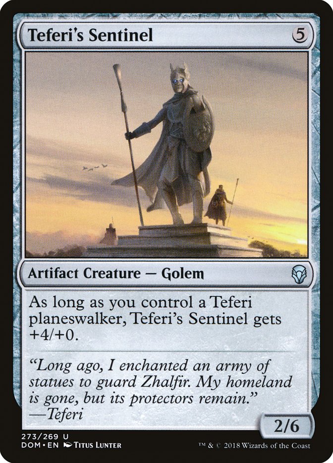 Teferi's Sentinel [Dominaria] | Pegasus Games WI