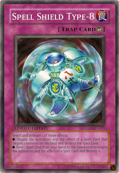 Spell Shield Type-8 [GLD1-EN045] Common | Pegasus Games WI