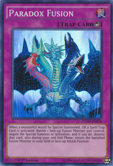 Paradox Fusion [FUEN-EN058] Super Rare | Pegasus Games WI
