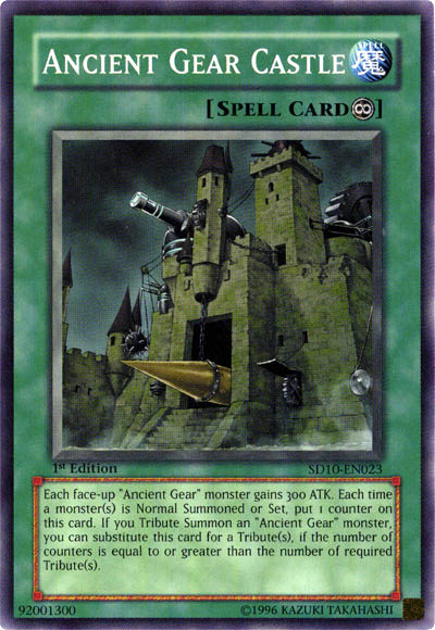 Ancient Gear Castle [SD10-EN023] Common | Pegasus Games WI