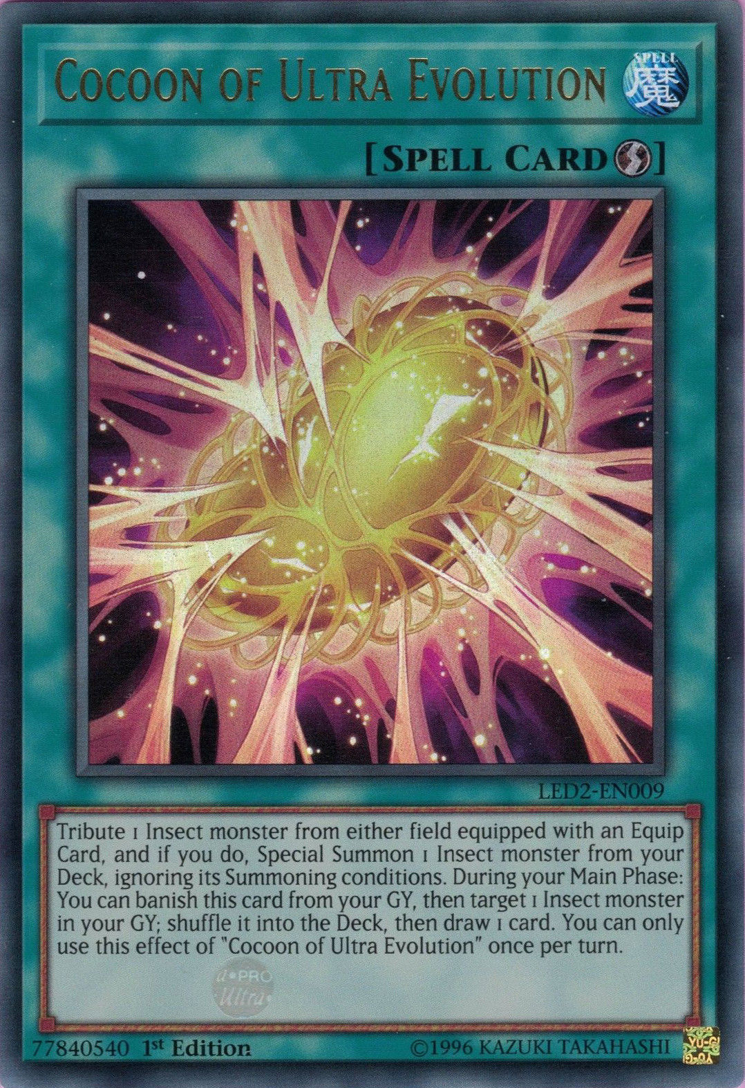 Cocoon of Ultra Evolution [LED2-EN009] Ultra Rare | Pegasus Games WI