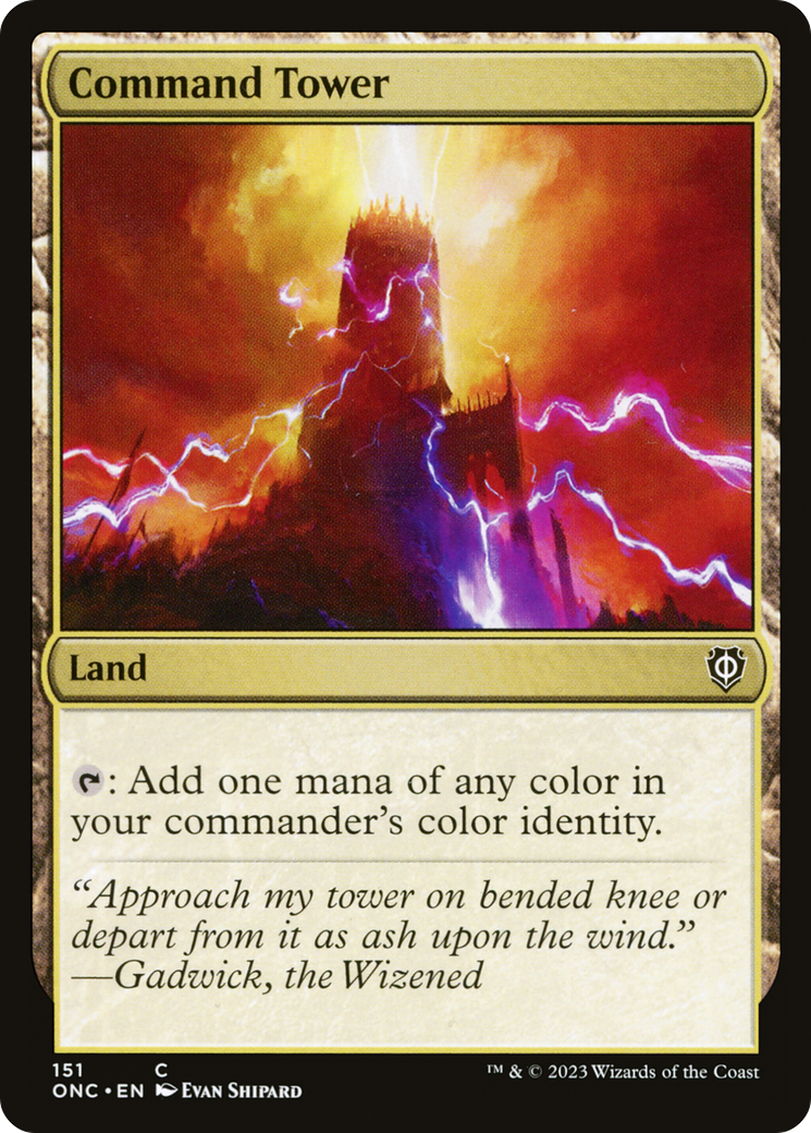 Command Tower [Phyrexia: All Will Be One Commander] | Pegasus Games WI