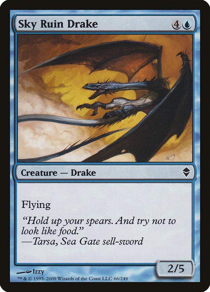 Sky Ruin Drake [Zendikar] | Pegasus Games WI