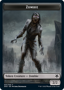 Zombie // Angel Double-Sided Token [Game Night: Free-for-All Tokens] | Pegasus Games WI