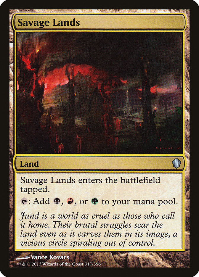 Savage Lands [Commander 2013] | Pegasus Games WI