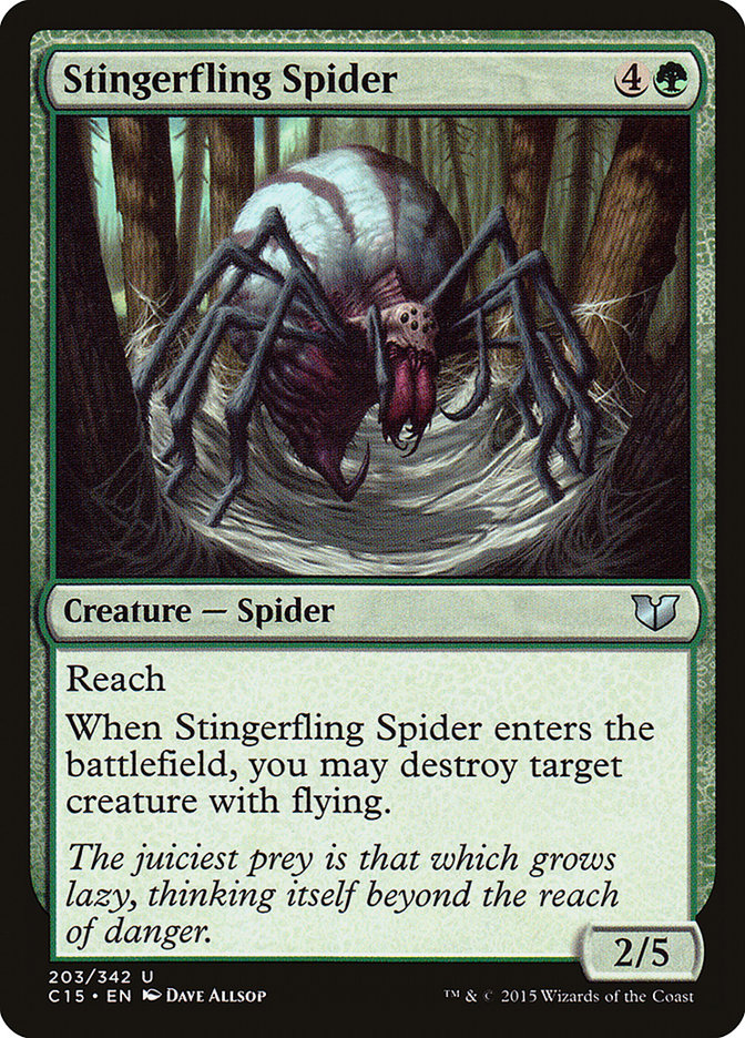 Stingerfling Spider [Commander 2015] | Pegasus Games WI