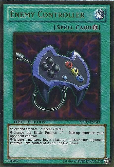 Enemy Controller [GLD3-EN043] Gold Rare | Pegasus Games WI