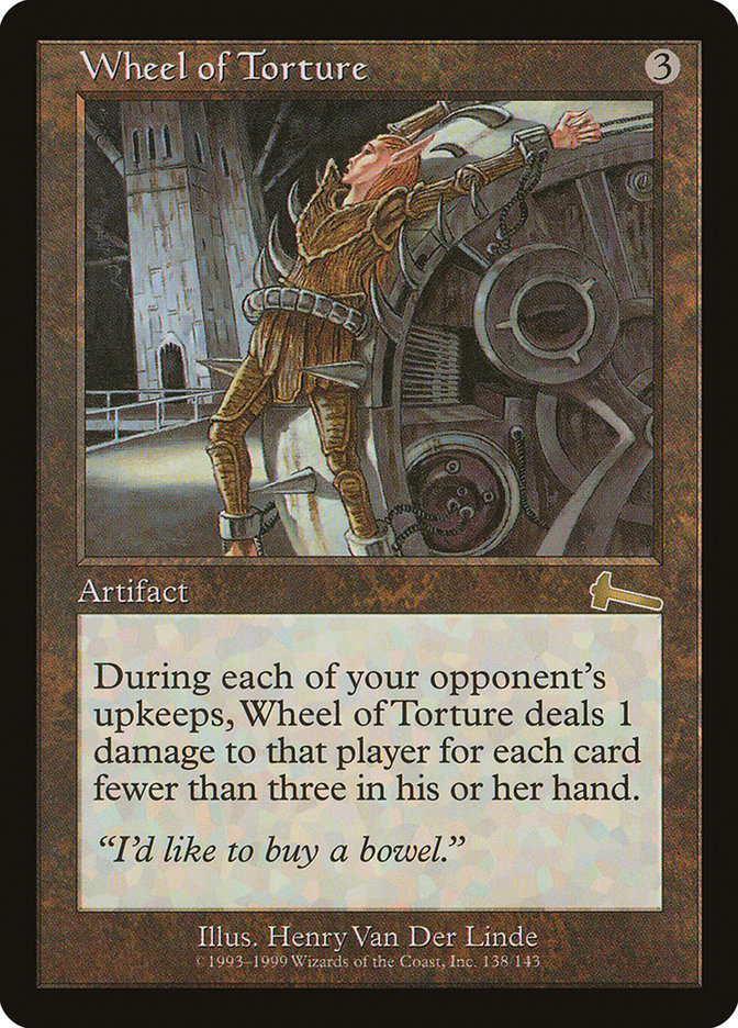 Wheel of Torture [Urza's Legacy] | Pegasus Games WI