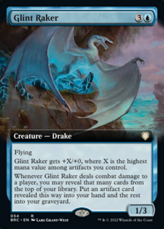 Glint Raker (Extended Art) [The Brothers' War Commander] | Pegasus Games WI