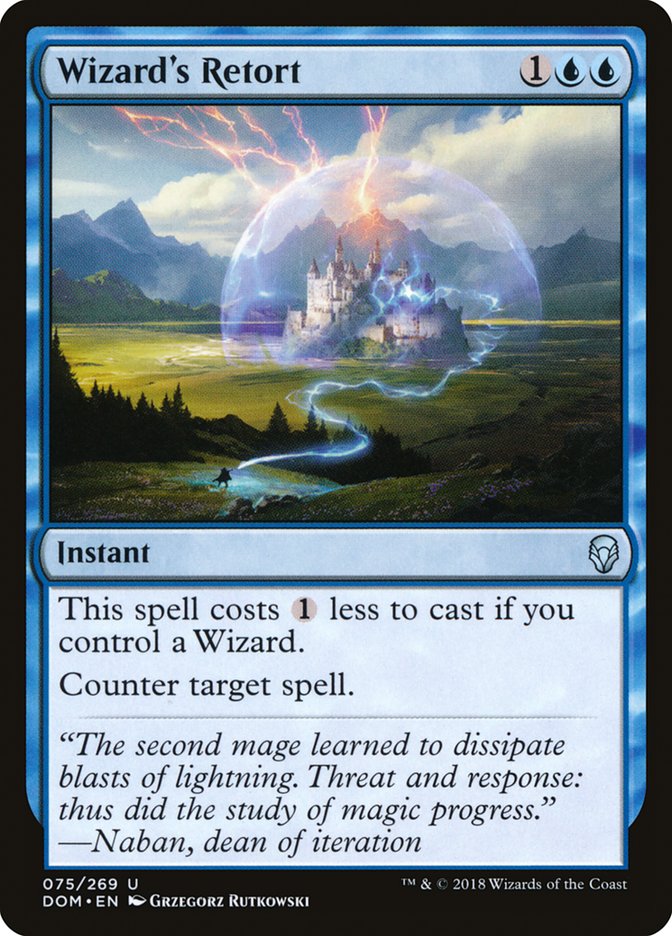 Wizard's Retort [Dominaria] | Pegasus Games WI