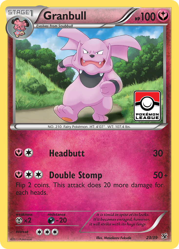 Granbull (23/39) [XY: Kalos Starter Set] | Pegasus Games WI