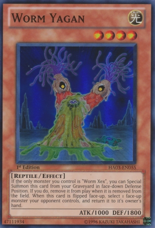 Worm Yagan [HA03-EN055] Super Rare | Pegasus Games WI