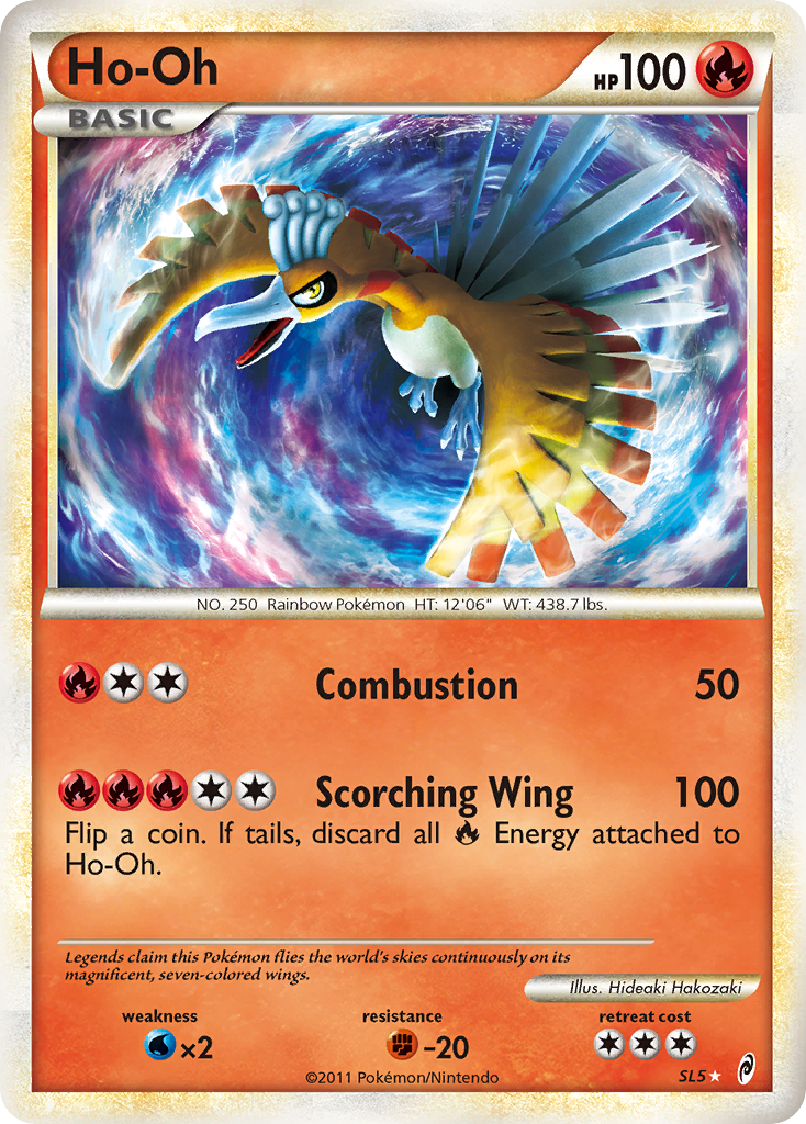 Ho-Oh (SL5) [HeartGold & SoulSilver: Call of Legends] | Pegasus Games WI